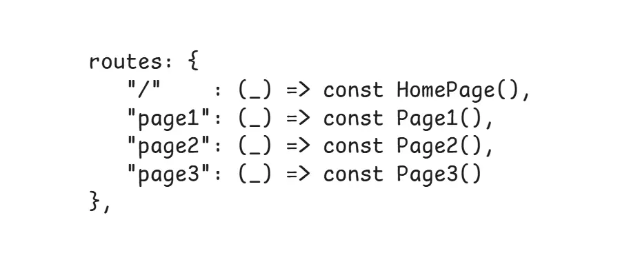 Flutter界面跳转-Navigator banner